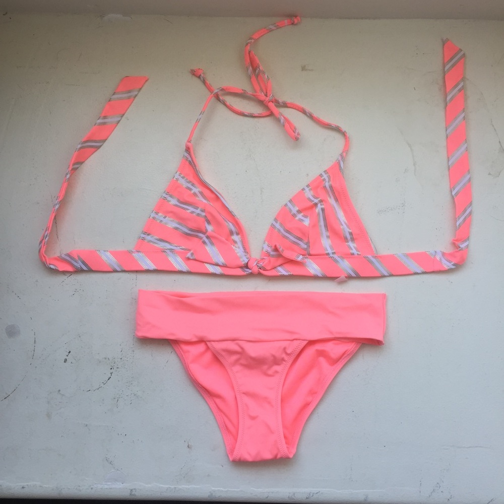 Victoria's Secret triangle top bottom bikini swim